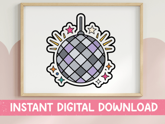 Bring the Party: Using the Silver Disco Ball Sparkle Design