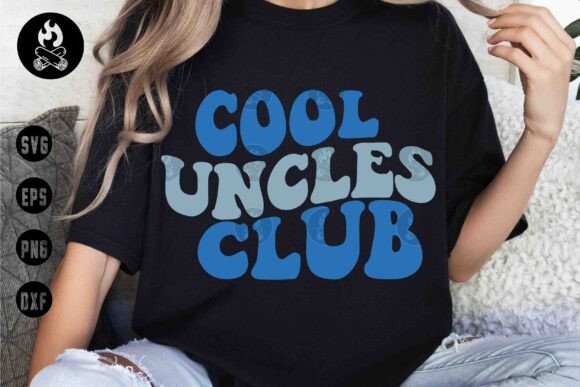 Celebrate Uncle Pride: The Groovy Cool Uncles Club SVG