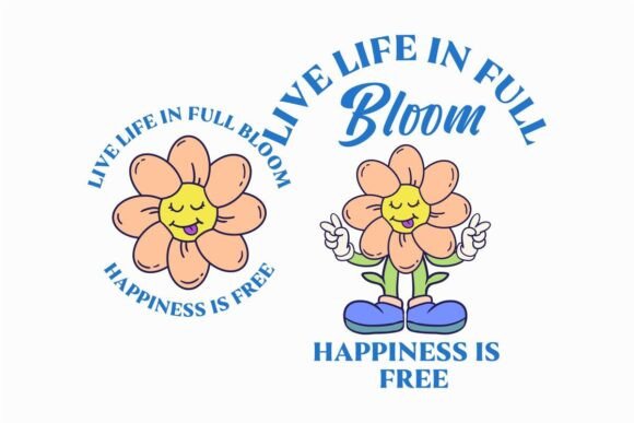 Flower Live Life in Full Bloom: A Design Asset for Every Project