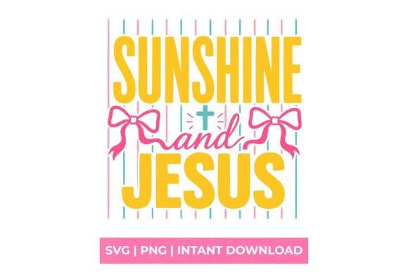 Sunshine and Jesus Coquette Bow SVG: Crafting with Character